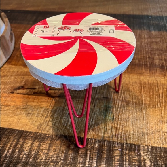 Target Holiday Target Bullseye Playground Peppermint Risers 2ct